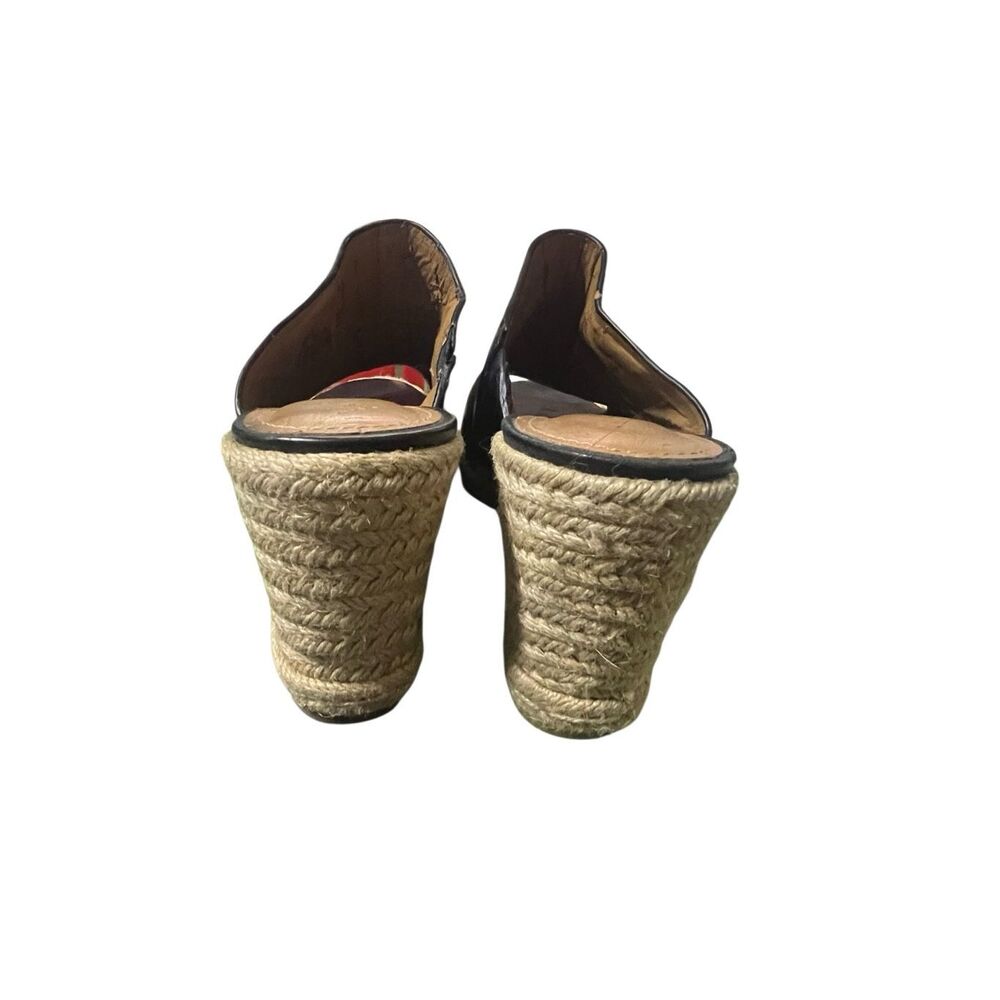 Coach Gayle sandal espadrille wedge open toe slide sz 8.5 - Picture 4 of 10
